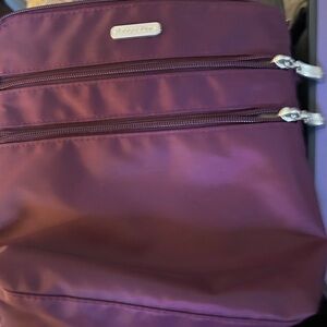 Baggallini Plum Crossbody Bag Like new.